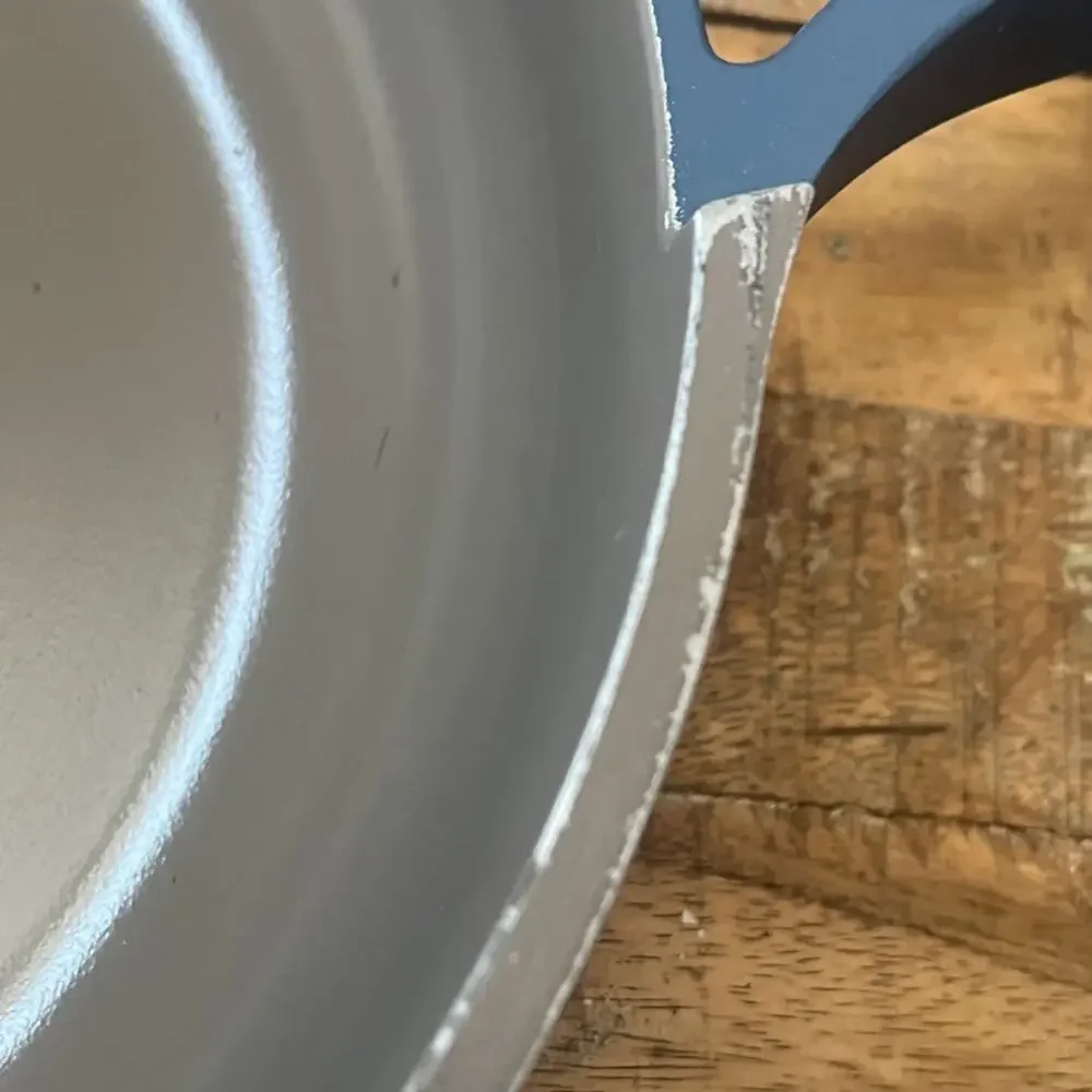 Our Place Always Pan Nonstick Cooking Pan Blue Salt Color Toxin-Free Ceramic